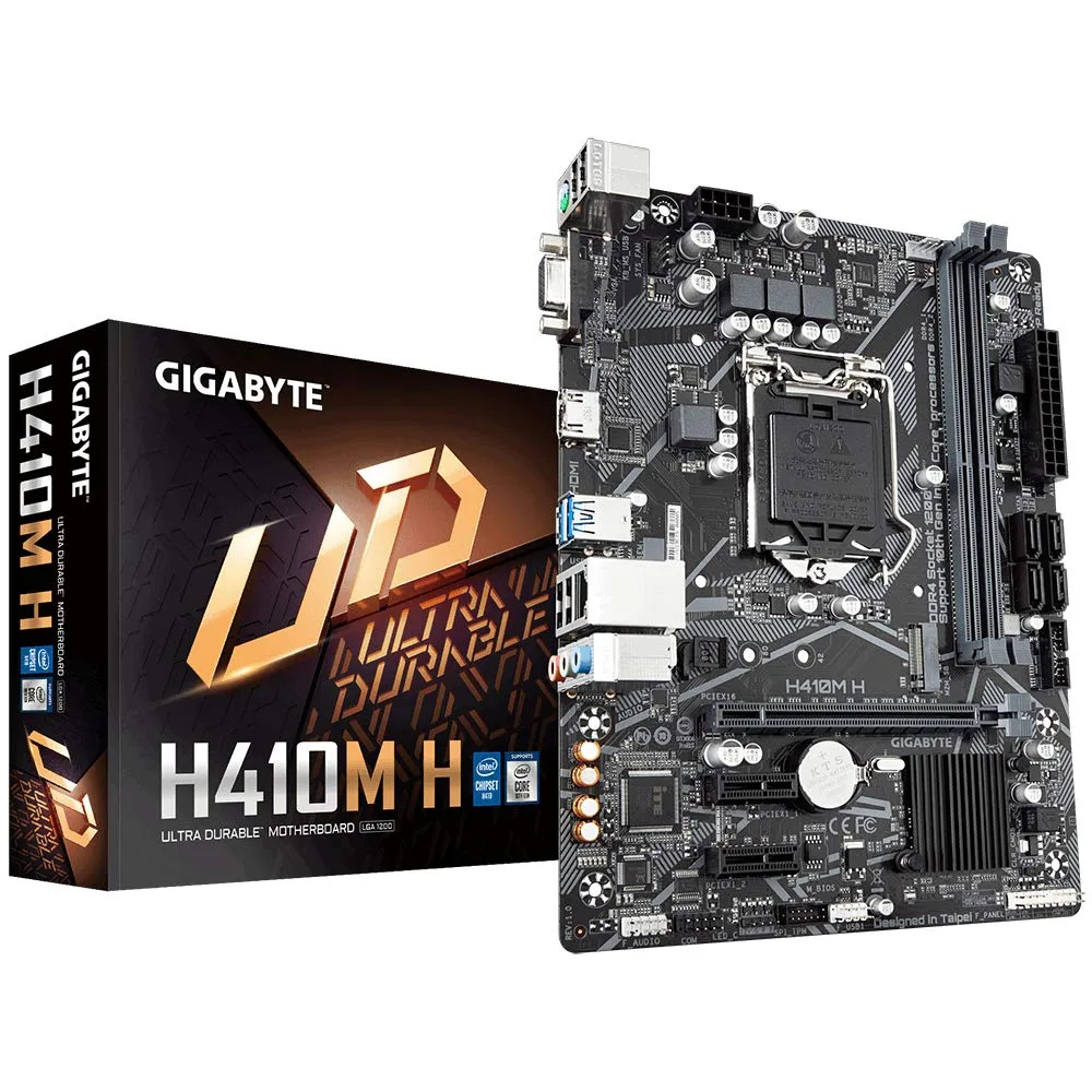 Best Motherboard for Gaming Under 5000:  GIGABYTE H410M H