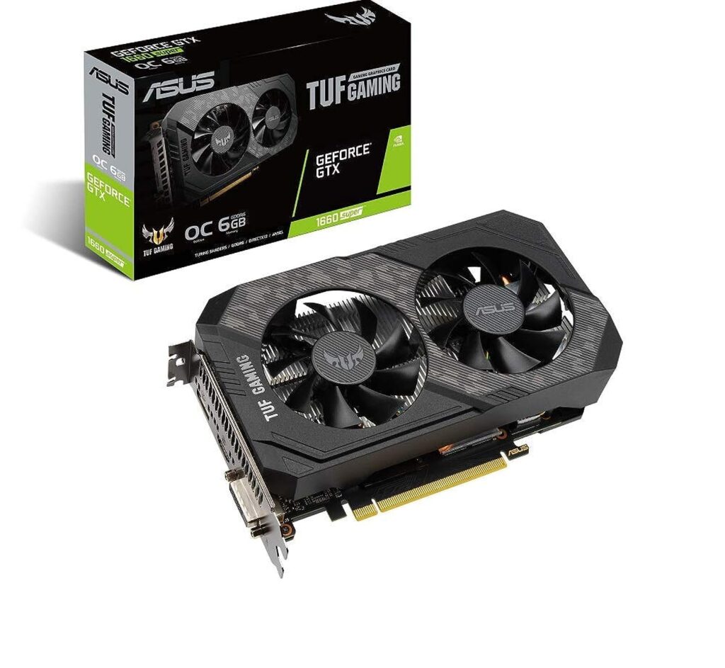 best graphics card under 20000: Nvidia Geforce GTX 1660 Super oc edition