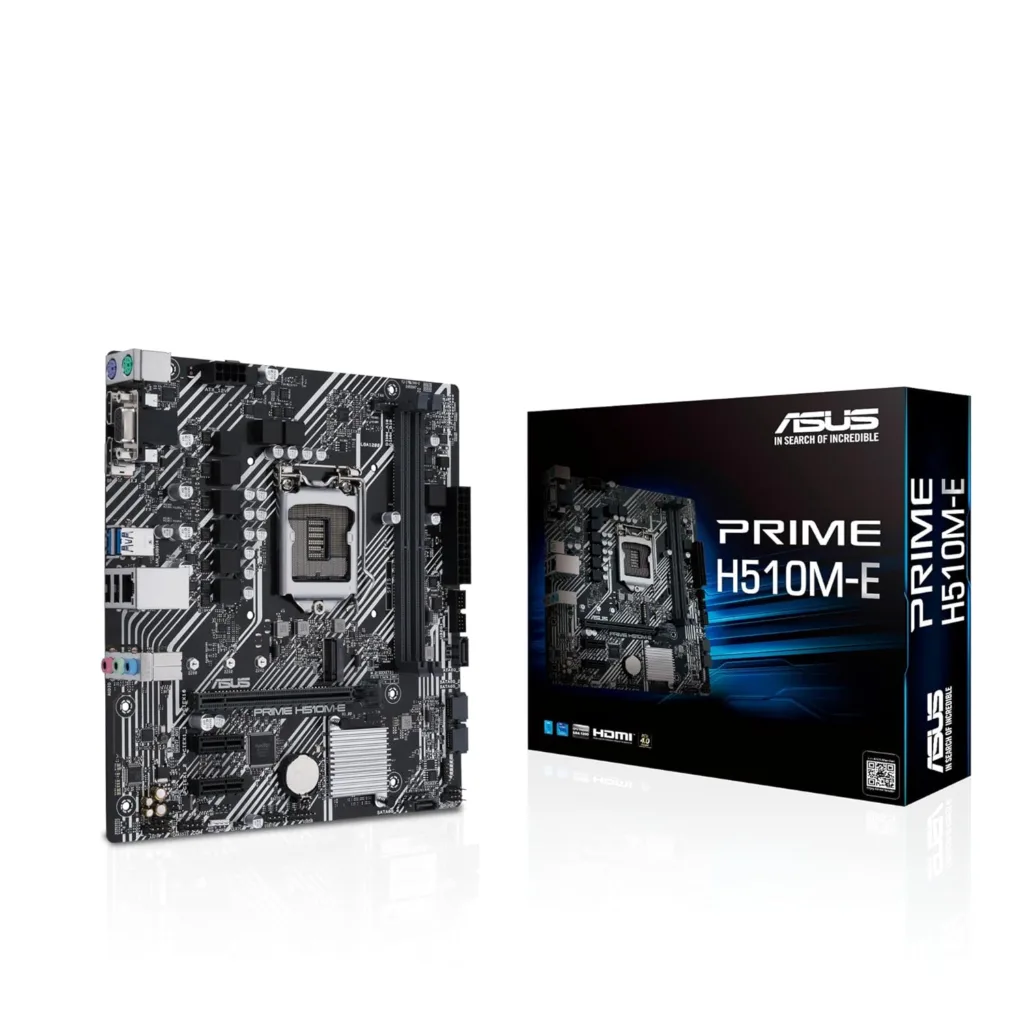 Best Motherboard for Gaming Under 5000:  ASUS Prime H510M