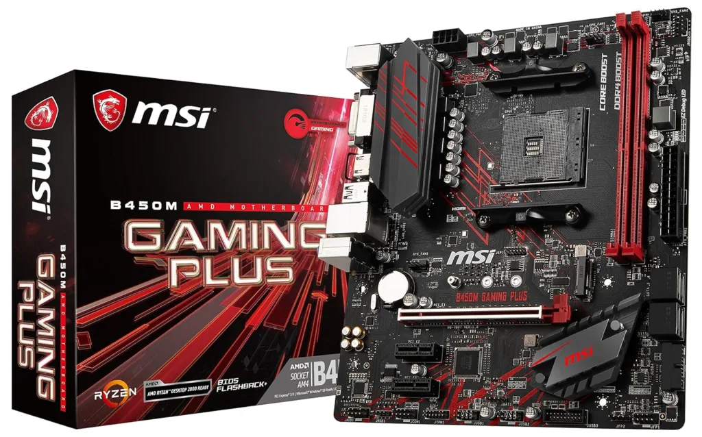 Best Motherboard for Gaming Under 5000:  MSI B450M PRO-VDH MAX