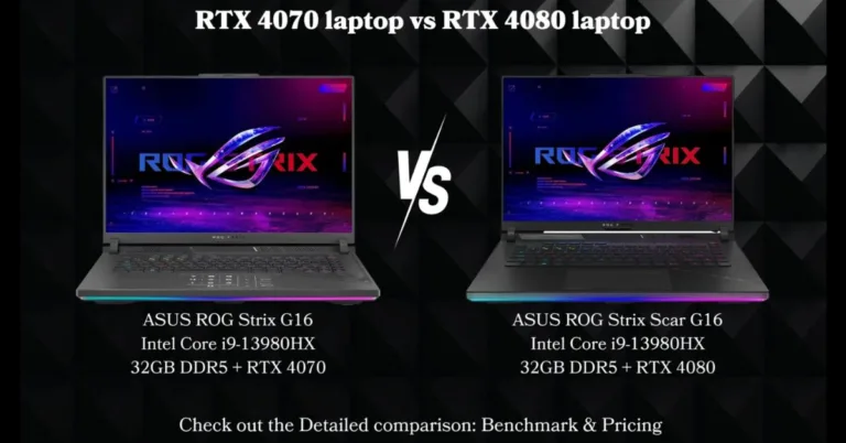 RTX 4070 vs RTX 4080